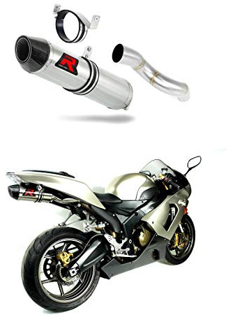 DOMINATOR Terminale di Scarico Marmitta Silenziatore HP2 compatibile con ZX6R 636 2005-2006