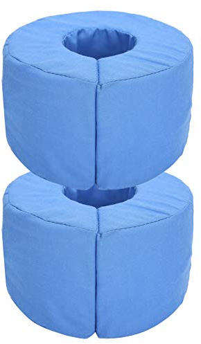Cuscino per Tallone 2 Pezzi per Anti-piaghe Decubito, Cuscino per Tallone in Schiuma Morbida Lavabile, Cuscino per Sollevamento per Pazienti Anziani Costretti a Letto