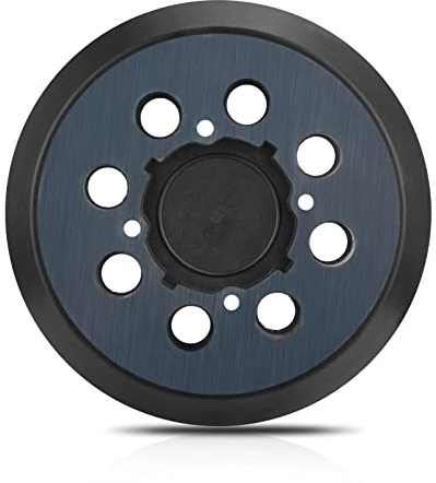 Cuscinetti abrasivi di ricambio per Dewalt, 1 confezione da 5 8 fori gancio e loop DWE64233 e N329079 Orbital Sander Backing Pad, compatibile con DWE6421-B2, DWE6421-B3, DWE6423/6423K, DWE6421/6421K