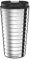 Nespresso Touch Mug de voyage en acier inoxydable, argenté, 345 ml