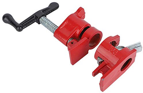 4Set, Wood Metal Clamp Set, Quick Release Large Plates with Large Feet, Ergonomic Handle, for Woodworking Workbench