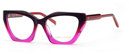 Enrico Coveri ECV136 Damenbrille, für alle Arten von Gläsern geeignet., violett