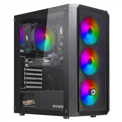 Nuwo PC Gaming Desktop i7, GTX 1660 Super 6GB GDR6, RAM 32GB DDR4, SSD 1TB | WiFi, Windows 11 Pro, Computer Fisso Completo per Gioco