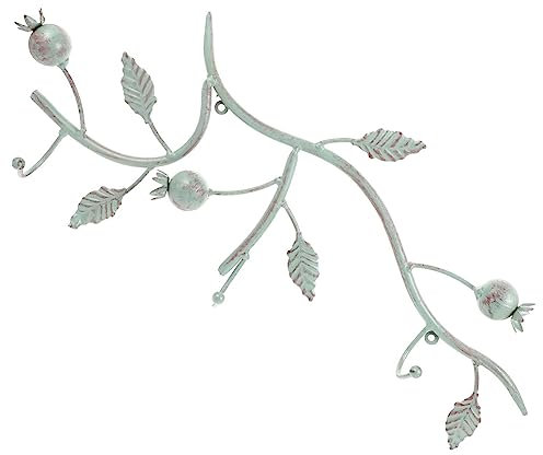 HANABASS 1pezzi Gancio Decorativo Per e Casa Appendiabiti Vintage Battuto Per Giardinaggio e Accessori Confezione