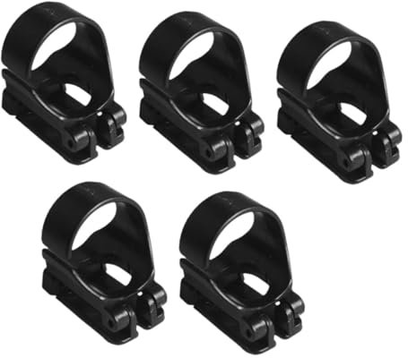 Supvox 5 Stück Schnorchelhalter Silikon Robuster Taucher Schnorchelhalter Flexibler Schnorchelverschluss Mit Austauschbarem Maskenbandhalter Für Tauchen Und Schnorcheln