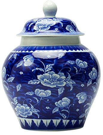 Alipis Boîte De Rangement Céramique pour Thé Boîte Pratique De Cuisine Pot De Rangement Délicat avec Couvercle