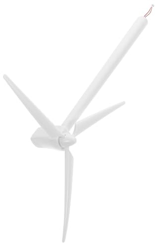 Yardwe Moulin à Vent Solaire à Monter Soi-même Modèle pour Garçon Fille Décoration Enseignement des Sciences Jouet Éducatif Activités Intérieures Et Extérieures Blanc