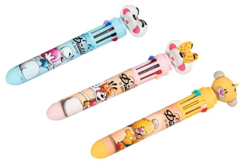 Kontiki 3D Stift 10 Farben Diddl zufälliges Modell