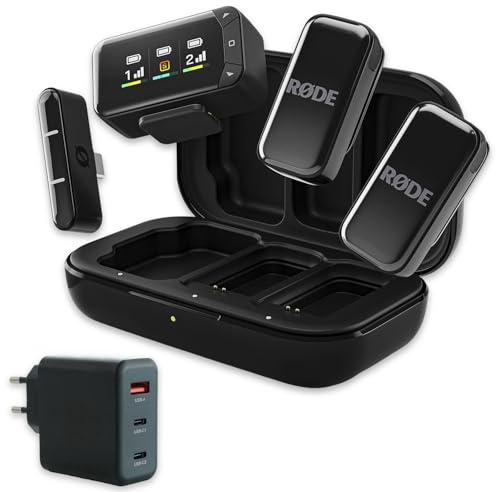 Rode Kit micro caméra sans fil avec chargeur Keepdrum