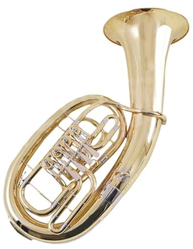 Bb Euphonium Tenorhorn Euphonium Messing Musikinstrumente Bb Ton 4 Flache Tasten Anfänger Erwachsene Üben Das Spielen