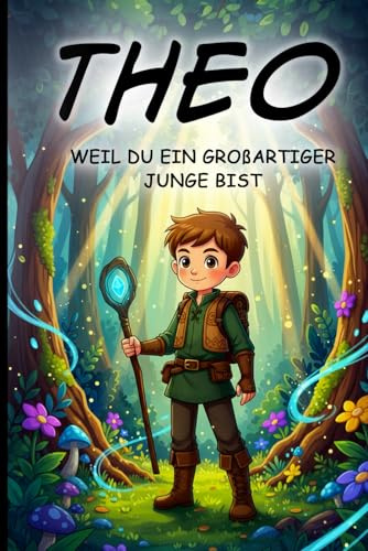 Theo – Dein personalisiertes Kinderbuch ab 4 Jahren | Mutmachgeschichten für Jungen | Individuelles Geschenk für Geburtstag, Einschulung & Weihnachten ... Geschenkidee für Jungs mit Namen Theo