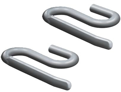 Ganchos en S para Boxia, 2 unidades