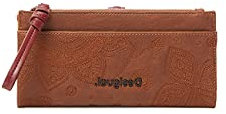 Desigual Womens Mone_Deja VU PIA Accessory-Travel Wallet, Brown