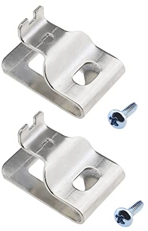ECSiNG 2 ganchos de clip para cinturón de taladro eléctrico con tornillos, herramienta eléctrica de repuesto compatible con DeWalt DCF815 DCF610 DCD813 DCD980 DCD985 DCD780 N169778 N086039 N268241
