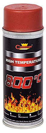 SolaDirect Red High Temperature Spray Paint VHT Exhaust Engine Bay 800 Degrees Resistant 400ml