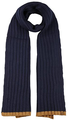 bugatti Contrast Edge Schal Damenschal Herrenschal Winterschal Strickschal Damen/Herren - Winter Herbst-Winter
