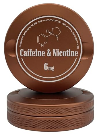Edition 019: Caffeine | Metal Can | Metal Container | Pouch Container | Small Storage Tin (Copper)