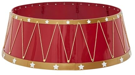 Collier pour Sapin De Noël | Support Jupe de 65cm pour Arbre de Noël Panier Décoratif | Décoration de Fêtes pour Intérieur Extérieur Salon Bureau Entrée Jardin