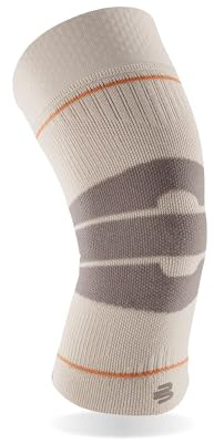 BAUERFEIND Knie Sleeve zum Wandern „Outdoor Compression Knee Support“, 1 Unisex Kniebandage zur Wanderausrüstung, Rechts & Links tragbar, Wanderbandage mit Merino Wolle