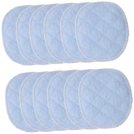 Toddmomy Assorbilatte Protezione Antiperspirante Traspirante Lavabili Coppette in Cotone Confezione da 20 Pezzi per Allattamento Materno per Mamme Durante Periodo di Allattamento
