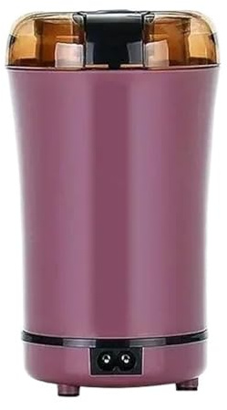 Molinillo De Granos Eléctrico Multifuncional, Práctico Y Conveniente, Café Con Especias, Hierbas Portátil For El Hogar Molino Eficiente Esfuerzo(PURPLE)