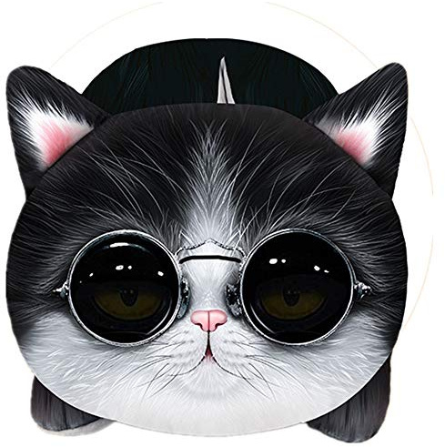 Sitrda 3D Plüsch Cartoon Taschentuchbox Meng Haustier Auto Armlehne Box Papier Handtuch Box Brille Katze