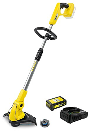 Kärcher 18 V Coupe-Bordures sans Fil LTR 18-30 Battery Set, Batterie 18 V et Chargeur Rapide Inclus, Puissance : 350 m, Vitesse de Coupe : 7 800 tr/min, Diamètre : 30 cm, Épaisseur du Fil : 1,6 mm