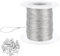 PH PandaHall about 100m/roll 0.5mm Heavy Duty Picture Hanging Wire, 304 Stainless Steel Photo Frame Hanging Wire with 30 pcs Aluminum Crimping Loop Sleeve for Mirrors Frames