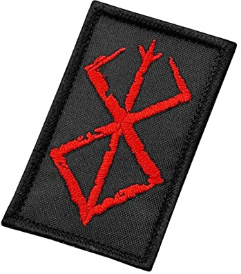 Berserk Brand Of Sacrifice Manga 2 x 3,25 Morale Patch