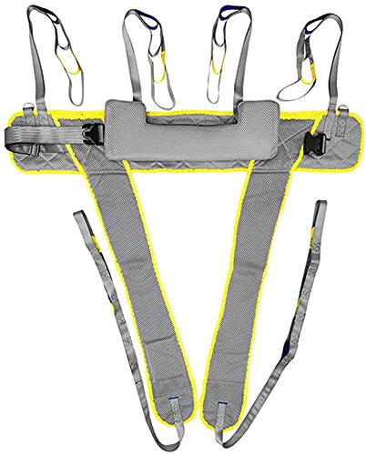 Medizinische Ganzkörper-Patientenlifting-Schlingen, Steh-Gehhilfen, medizinischer Gurt, Oberschenkel, Hüfte, Taille, Lendenwirbelsäule, Rückenstütze, Beintrainer, Übung mit gepolstertem Brustpuffer