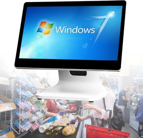 Caisse enregistreuse électronique, écran tactile double de 15,6 pouces, caisse enregistreuse pour petites entreprises, caisse enregistreuse commerciale pour restaurant de détail,SingleScreen