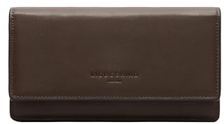 LIEBESKIND Berlin Leder Geldbörse Slam Wallet Roasted Coconut Dunkelbraun