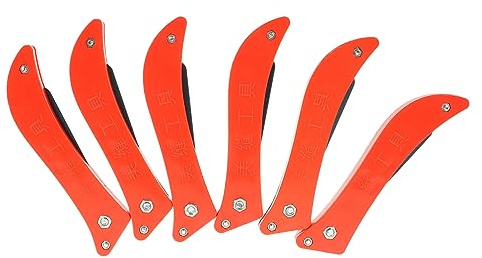 NUOBESTY 1 Juego Herramienta De Limpieza De Lechada Mango Ergonómico Rascador De Juntas Para Azulejos Para Eliminar Lechada Y Limpiar Entre Baldosas Color Aleatorio 6 Piezas