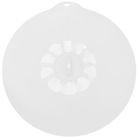 FIXOSHEE Food Grade Silicone Sealing Lid Pan Lid Suction for Large Round Pots for Home Use for Serving Dishes and Storage