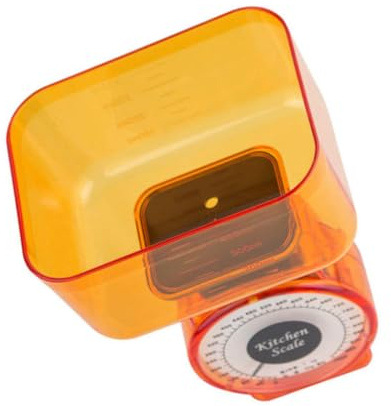 BESTYASH Balance De Cuisine Mécanique 1Kg Plateau Robuste Sans Pile Balance Multifonctionnelle Pour Préparation Alimentaire Et Pâtisserie Couleur Aléatoire