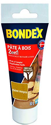 Bondex 420479 Bon 19 Holzteig, Eiche, mittelgroß, 80 g