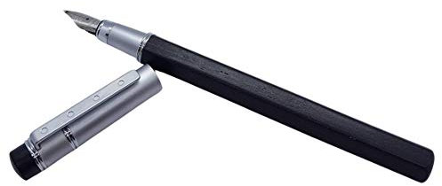 Stylo Plume OBERTHUR CHARME en bois d'ébène - pointe M - Luxe et Moderne