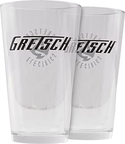 Gretsch® »PINT GLASS - SET OF 2« Lot de 2 verres à pinte pour musiciens