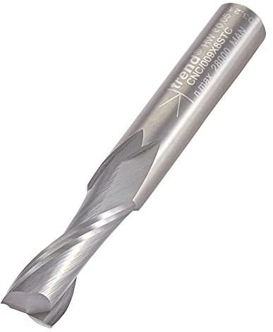 Trend CNC Fresa Router Ascendente 2 Flautas Ø8mm Vástago 8mm 22mm | Fresa CNC de 2 flautas corte ascendente, carburo de tungsteno macizo, para contornos limpios, CNC/009X8STC