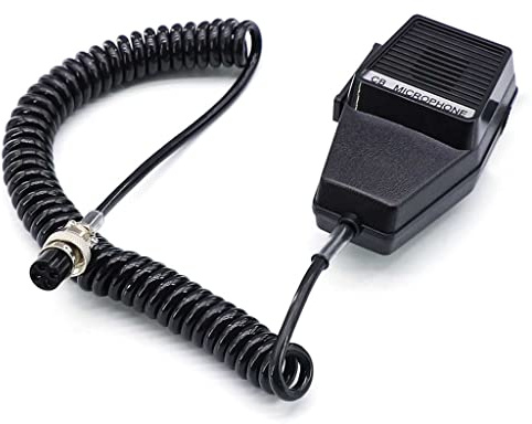SHAWOROCE Microfono di ricambio per altoparlante CB a 4 pin per FARUN FD508 Cobra 29LTD 29NW 19DXIV 29Lx 25LTD PR240 PR4250 MRHH100 MRHH200 Uniden PC78LTX Bearcat 980 PRO510XL PRO505XL CMX760 PRO55XL