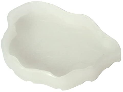 CQEAZ Reptiliennapf Wassernapf Futternapf Haustiernäpfe Kleine Mehlwürmer Schale für Bartagamenschildkröte