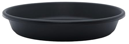 The HC Companies Sottovaso rotondo classico, 35,5 cm, per fioriere, coppie con 14 fioriere classiche nere LIA14000G18 nero (SLI14000G18)