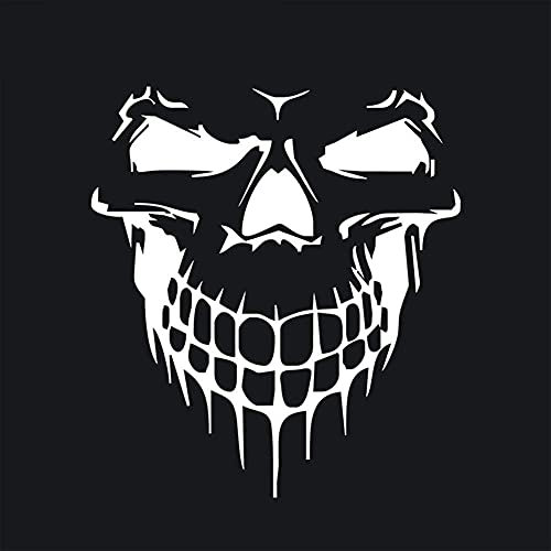 Auto Aufkleber Skull Autoaufkleber Motorhaube Sticker Heckscheibe Totenkopfaufkleber Totenkopf Autoaufkleber Schädel Autoaufkleber Auto Styling Schilder für Auto LKW Wohnwagen Motorrad
