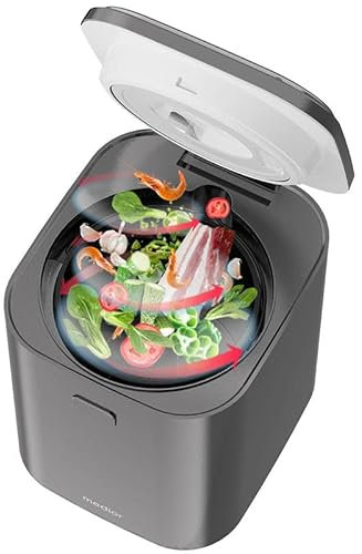 SONLED Composteur de déchets de Cuisine, bac à Compost Intelligent pour Cuisine, Machine à Compost de déchets 500 W avec capacité de 3 L, bac à Compost pour la Maison et la Cuisine cycleu