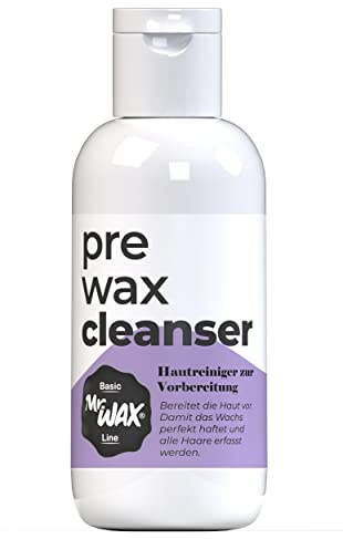 Mr. Wax Pre Wax Hautreiniger vor Waxing oder Sugaring mit Aloe Vera, 150ml (Pre Reiniger)