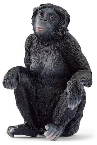 SCHLEICH 14875 Bonobo Femmina, da 3 Anni, Wild Life - Figura, 4 x 4 x 6 cm