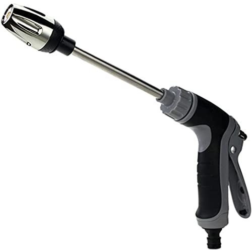 KJKVIVH 1 Piece Water Portable Grey High-Pressure for Cleaning Car Wash Machine Garden Watering Hose Nozzle Sprinkler Foam Water