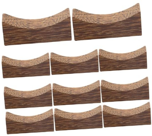 Ciieeo 12pièces Repose-Baguettes Bois Support De Baguettes pour Cuisine Repose-cuillère Et Fourchette Accessoire De Vaisselle