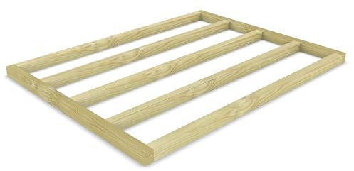 Wooden shed bases 8x6 (W-236cm x D-182cm) (2x4 (38mm x 89mm))