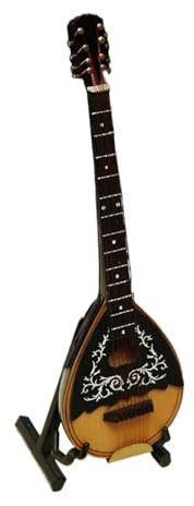 Accessoires De Décoration Intérieure Mini Mandoline Miniature De 18cm Modèle Décoratif Mini Instrument De Musique
